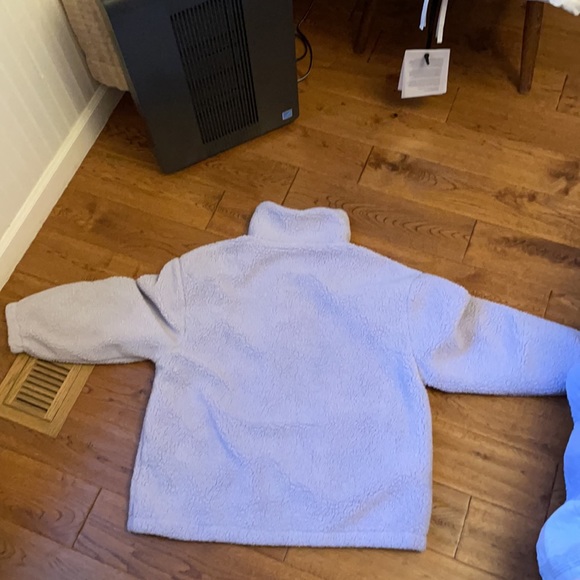 Purple lilac Sherpa jacket - Picture 3 of 5